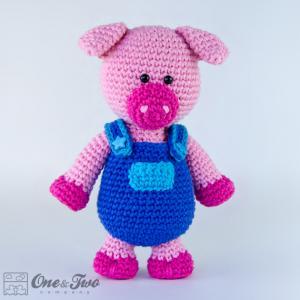 Eddie The Piggy Amigurumi - Pdf Crochet Pattern