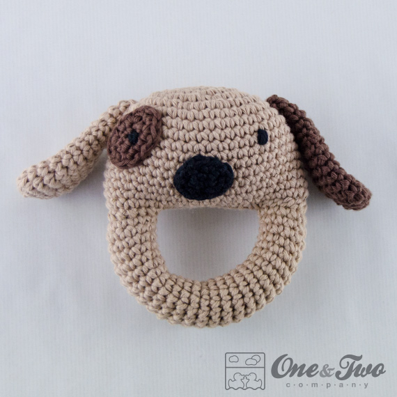 Dog Rattle - Pdf Crochet Pattern - Instant Download - Animal Rattle ...